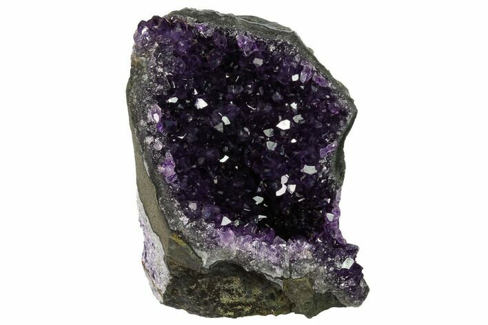 Dark Purple Amethyst Crystal Cluster - Artigas, Uruguay #152158